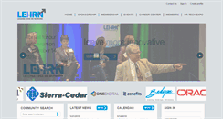 Desktop Screenshot of lehrn.org