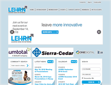 Tablet Screenshot of lehrn.org